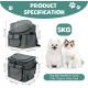 Front Bicycle Basket, Foldable Bicycle Front Basket, Removable Bicycle Basket, Bicycle Handlebar Bag, Wheel Bag, Handlebar Basket for Small Dogs, Shopping, Travel, 37 x 27 x 40 cm Front Bicycle Basket, Foldable Bicycle Front Basket, Removable Bicycle Basket, Bicycle Handlebar Bag, Wheel Bag, Handlebar Basket for Small Dogs, Shopping, Travel, 37 x 27 x 40 cm