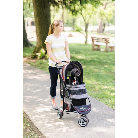 Gen7Pets Regal Plus Dog Stroller - Raspberry Sorbet Pet Stroller Gen7Pets Regal Plus Dog Stroller - Raspberry Sorbet Pet Stroller