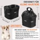 Goldmiky Foldable Bicycle Basket, Front Bicycle Basket for Dogs, Easy Install Removable Bicycle Basket Bag, with Handlebar Adapter for Small Dogs, Shopping, Picnic (Black) Goldmiky Foldable Bicycle Basket, Front Bicycle Basket for Dogs, Easy Install Removable Bicycle Basket Bag, with Handlebar Adapter for Small Dogs, Shopping, Picnic (Black)