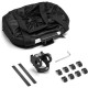 Goldmiky Foldable Bicycle Basket, Front Bicycle Basket for Dogs, Easy Install Removable Bicycle Basket Bag, with Handlebar Adapter for Small Dogs, Shopping, Picnic (Black) Goldmiky Foldable Bicycle Basket, Front Bicycle Basket for Dogs, Easy Install Removable Bicycle Basket Bag, with Handlebar Adapter for Small Dogs, Shopping, Picnic (Black)