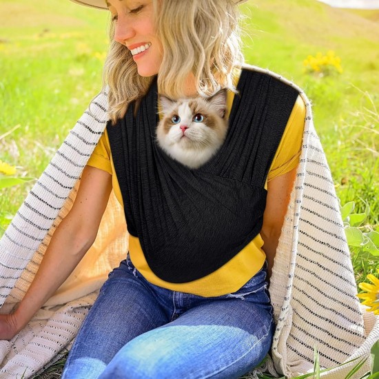 Gxhong Front Dog Bag Small Dogs, Dog Bag, Double Shoulder Strap, Dog Bag, Adjustable Dog Sling Hands-Free for Small Dogs, Outdoor Activity Gxhong Front Dog Bag Small Dogs, Dog Bag, Double Shoulder Strap, Dog Bag, Adjustable Dog Sling Hands-Free for Small Dogs, Outdoor Activity