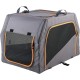 HUNTER Alu-Frame Dog Transport Box, 61 x 45.5 x 43 cm, Anthracite/Orange HUNTER Alu-Frame Dog Transport Box, 61 x 45.5 x 43 cm, Anthracite/Orange