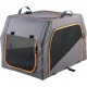 HUNTER Alu-Frame Dog Transport Box, 61 x 45.5 x 43 cm, Anthracite/Orange HUNTER Alu-Frame Dog Transport Box, 61 x 45.5 x 43 cm, Anthracite/Orange