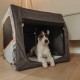 HUNTER Alu-Frame Dog Transport Box, 61 x 45.5 x 43 cm, Anthracite/Orange HUNTER Alu-Frame Dog Transport Box, 61 x 45.5 x 43 cm, Anthracite/Orange