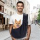 Halinuia Reversible Small Dog Carrier Bag up to 7 kg Comfortable Carry Bag Dog Safe with Carabiner Carry Strap Dog Shoulder Bag for Pets for Walking Outdoor Activities, Blue Halinuia Reversible Small Dog Carrier Bag up to 7 kg Comfortable Carry Bag Dog Safe with Carabiner Carry Strap Dog Shoulder Bag for Pets for Walking Outdoor Activities, Blue