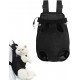 Haustier Rucksack Hund Tragetasche, Haustier Tragerucksack, Hundetasche für kleine Hunde und Katzen 3-5kg, für Spaziergang Aktivitäten im Freien und Ausflüge, Schwarz Haustier Rucksack Hund Tragetasche, Haustier Tragerucksack, Hundetasche für kleine Hunde und Katzen 3-5kg, für Spaziergang Aktivitäten im Freien und Ausflüge, Schwarz