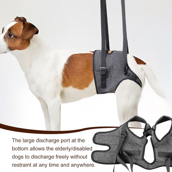 Hundehebegeschirr, Weiche Hunde Tragehilfe, Verstellbare Gehhilfe, Hundestützgeschirr für die Hinterbeine, Hundetragegurt, Sicherheitsunterstützung für behinderte, verletzte oder ältere Hunde(XL) Hundehebegeschirr, Weiche Hunde Tragehilfe, Verstellbare Gehhilfe, Hundestützgeschirr für die Hinterbeine, Hundetragegurt, Sicherheitsunterstützung für behinderte, verletzte oder ältere Hunde(XL)