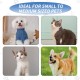 Hundetragetasche Bis 10kg, Tragetasche Hund mit Knopfdesign und Leinenhaken Kann er Verhindern, DASS Haustiere Herausspringen, Hundetrage mit Aufbewahrungstasche, Hundetragetuch Himmelblau, 1 Stück Hundetragetasche Bis 10kg, Tragetasche Hund mit Knopfdesign und Leinenhaken Kann er Verhindern, DASS Haustiere Herausspringen, Hundetrage mit Aufbewahrungstasche, Hundetragetuch Himmelblau, 1 Stück