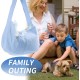 Hundetragetasche Bis 10kg, Tragetasche Hund mit Knopfdesign und Leinenhaken Kann er Verhindern, DASS Haustiere Herausspringen, Hundetrage mit Aufbewahrungstasche, Hundetragetuch Himmelblau, 1 Stück Hundetragetasche Bis 10kg, Tragetasche Hund mit Knopfdesign und Leinenhaken Kann er Verhindern, DASS Haustiere Herausspringen, Hundetrage mit Aufbewahrungstasche, Hundetragetuch Himmelblau, 1 Stück