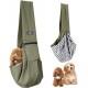 Hundetragetasche Kleine, Haustier Hundetasche mit Sicherheitsschnalle für Hunde und Andere Haustiere bis 7.5 kg, Wasserdicht Tragetasche Hund für Spaziergang Aktivitäten im Freien und Ausflüge, Grün Hundetragetasche Kleine, Haustier Hundetasche mit Sicherheitsschnalle für Hunde und Andere Haustiere bis 7.5 kg, Wasserdicht Tragetasche Hund für Spaziergang Aktivitäten im Freien und Ausflüge, Grün