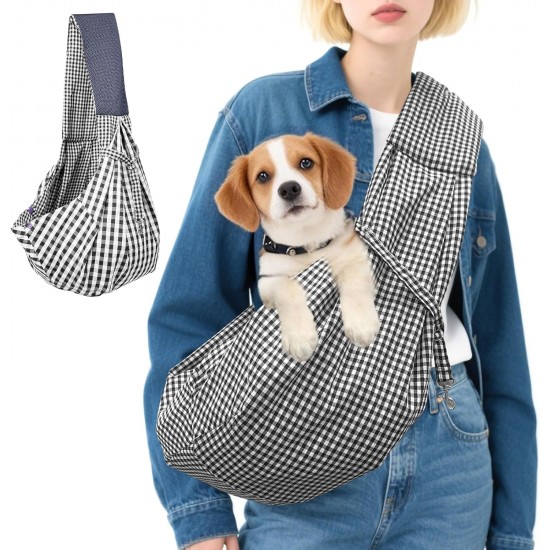 Hundetragetuch, Hunde Tragetasche, Katzentasche Dog Pet Geeignet für Ausflüge und Reisen, Einstellbar mit Tasche und Haken Design Hundetrage Schlingen für Haustier bis zu 7.5KG Hundetragetuch, Hunde Tragetasche, Katzentasche Dog Pet Geeignet für Ausflüge und Reisen, Einstellbar mit Tasche und Haken Design Hundetrage Schlingen für Haustier bis zu 7.5KG