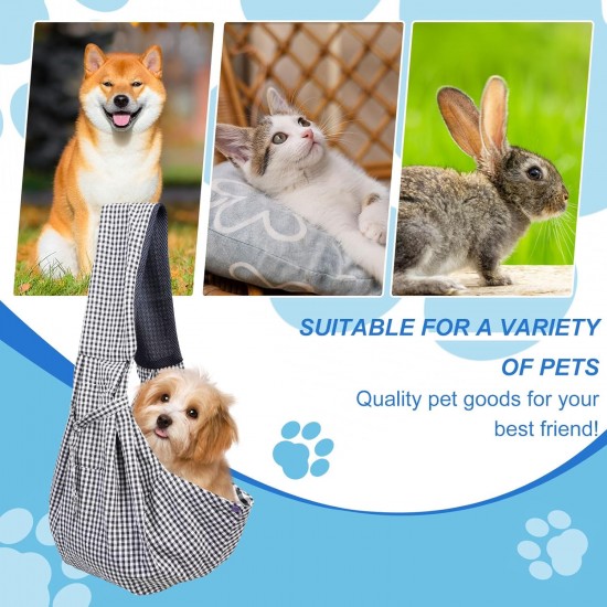 Hundetragetuch, Hunde Tragetasche, Katzentasche Dog Pet Geeignet für Ausflüge und Reisen, Einstellbar mit Tasche und Haken Design Hundetrage Schlingen für Haustier bis zu 7.5KG Hundetragetuch, Hunde Tragetasche, Katzentasche Dog Pet Geeignet für Ausflüge und Reisen, Einstellbar mit Tasche und Haken Design Hundetrage Schlingen für Haustier bis zu 7.5KG