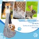 Hundetragetuch, Hunde Tragetasche, Katzentasche Dog Pet Geeignet für Ausflüge und Reisen, Einstellbar mit Tasche und Haken Design Hundetrage Schlingen für Haustier bis zu 7.5KG Hundetragetuch, Hunde Tragetasche, Katzentasche Dog Pet Geeignet für Ausflüge und Reisen, Einstellbar mit Tasche und Haken Design Hundetrage Schlingen für Haustier bis zu 7.5KG