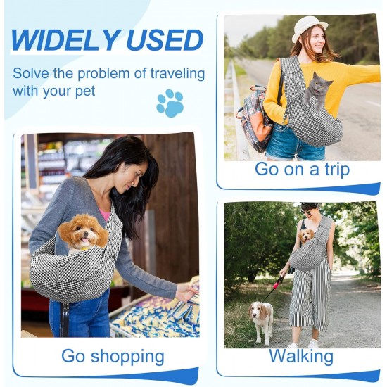 Hundetragetuch, Hunde Tragetasche, Katzentasche Dog Pet Geeignet für Ausflüge und Reisen, Einstellbar mit Tasche und Haken Design Hundetrage Schlingen für Haustier bis zu 7.5KG Hundetragetuch, Hunde Tragetasche, Katzentasche Dog Pet Geeignet für Ausflüge und Reisen, Einstellbar mit Tasche und Haken Design Hundetrage Schlingen für Haustier bis zu 7.5KG