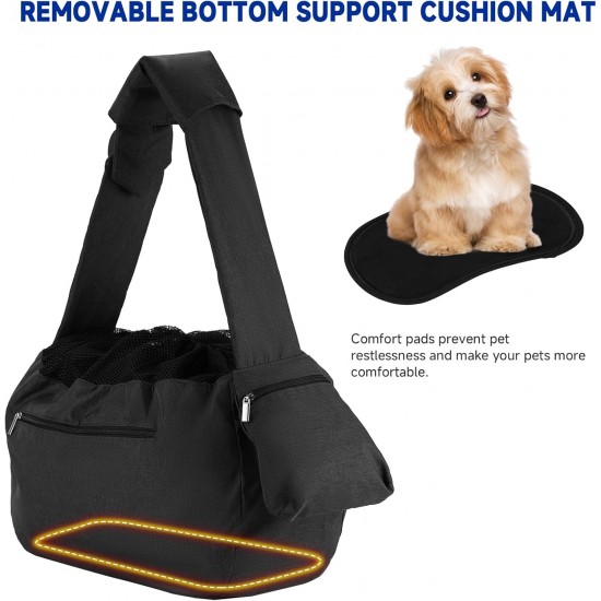 ISFORU Dog Bag, Large Pet Bag for Small Dogs and Cats, Load Capacity up to 10 kg, Comfortable, Adjustable, Perfect for Walking, Outdoor Activities and Weekend Trips ISFORU Dog Bag, Large Pet Bag for Small Dogs and Cats, Load Capacity up to 10 kg, Comfortable, Adjustable, Perfect for Walking, Outdoor Activities and Weekend Trips