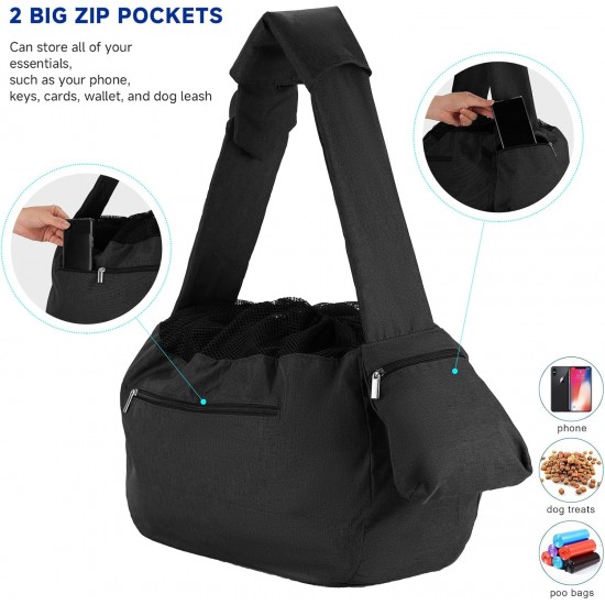 ISFORU Dog Bag, Large Pet Bag for Small Dogs and Cats, Load Capacity up to 10 kg, Comfortable, Adjustable, Perfect for Walking, Outdoor Activities and Weekend Trips ISFORU Dog Bag, Large Pet Bag for Small Dogs and Cats, Load Capacity up to 10 kg, Comfortable, Adjustable, Perfect for Walking, Outdoor Activities and Weekend Trips