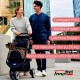 Innopet Allure Cheetah Dog Buggy - Stylish Dog Buggy with Leopard Print - Foldable with One Hand - Max. 20 kg - Storage Basket and 2 Safety Leashes - Ideal Pet Trolley for Cats and Dogs