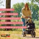 Innopet Comfort Efa Eco Dog Buggy Red / Black - One-Handed Foldable Dog & Cat Pram with 25 kg Load Capacity - Puncture-proof EVA Wheels, 2 Safety Leashes - Storage Basket & 3-Wheel Design Innopet Comfort Efa Eco Dog Buggy Red / Black - One-Handed Foldable Dog & Cat Pram with 25 kg Load Capacity - Puncture-proof EVA Wheels, 2 Safety Leashes - Storage Basket & 3-Wheel Design