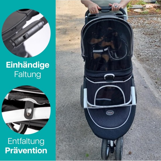 Innopet, Free Rain And Wind Cover, Monaco Stroller, Non Zipp Mesh Front Window Stroller Innopet, Free Rain And Wind Cover, Monaco Stroller, Non Zipp Mesh Front Window Stroller