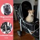 Innopet, Free Rain And Wind Cover, Monaco Stroller, Non Zipp Mesh Front Window Stroller
