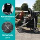 Innopet, Free Rain And Wind Cover, Monaco Stroller, Non Zipp Mesh Front Window Stroller