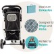 Innopet, Free Rain And Wind Cover, Monaco Stroller, Non Zipp Mesh Front Window Stroller