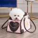 Juicy Couture GIVE ME TREATS Stylish Pink Pet Carrier Travel Bag for Small Dogs and Cats