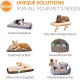 K&H Pet Products Bicycle Basket for Dogs, Universal Fit for Cats, Dogs, Pets, Bicycle Basket with Front Wheel Mount Included, Washable Lining, Strong Metal Basket, 2 K&H Pet Products Bicycle Basket for Dogs, Universal Fit for Cats, Dogs, Pets, Bicycle Basket with Front Wheel Mount Included, Washable Lining, Strong Metal Basket, 2