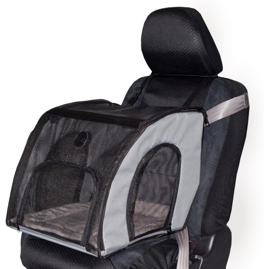 K&H Pet Products Travel Safety Pet Carrier Medium Gray 24" x 19" x 17" K&H Pet Products Travel Safety Pet Carrier Medium Gray 24" x 19" x 17"