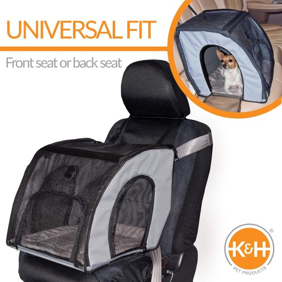 K&H Pet Products Travel Safety Pet Carrier Medium Gray 24" x 19" x 17" K&H Pet Products Travel Safety Pet Carrier Medium Gray 24" x 19" x 17"