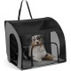 K&H Pet Products Travel Safety Pet Carrier Medium Gray 24" x 19" x 17" K&H Pet Products Travel Safety Pet Carrier Medium Gray 24" x 19" x 17"