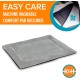 K&H Pet Products Travel Safety Pet Carrier Medium Gray 24" x 19" x 17" K&H Pet Products Travel Safety Pet Carrier Medium Gray 24" x 19" x 17"