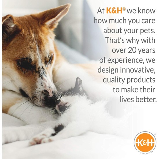 K&H Pet Products Travel Safety Pet Carrier Medium Gray 24" x 19" x 17" K&H Pet Products Travel Safety Pet Carrier Medium Gray 24" x 19" x 17"