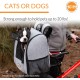 K&H Pet Products Universal Rear Bicycle Carrier for Cat and Dog Bicycle Basket and Backpack Black Universal Fit K&H Pet Products Universal Rear Bicycle Carrier for Cat and Dog Bicycle Basket and Backpack Black Universal Fit