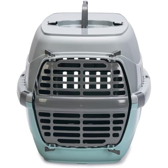 Karlie Eco Tourist 2 Transport Box, 56 x 36 x 36 cm, Aquamarine Karlie Eco Tourist 2 Transport Box, 56 x 36 x 36 cm, Aquamarine