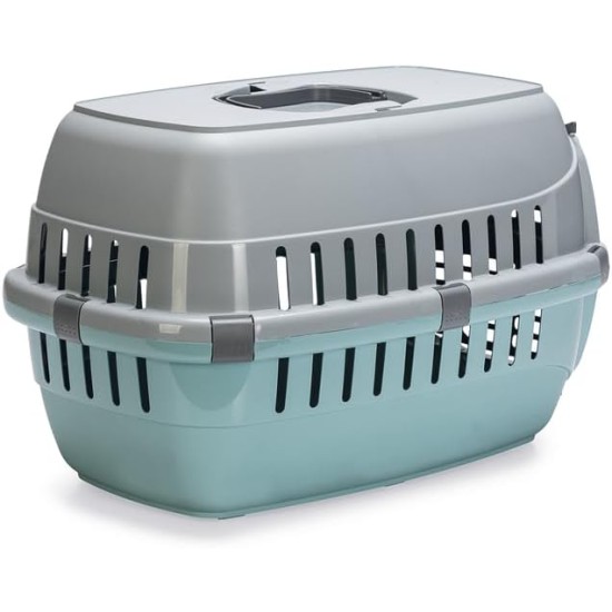 Karlie Eco Tourist 2 Transport Box, 56 x 36 x 36 cm, Aquamarine Karlie Eco Tourist 2 Transport Box, 56 x 36 x 36 cm, Aquamarine