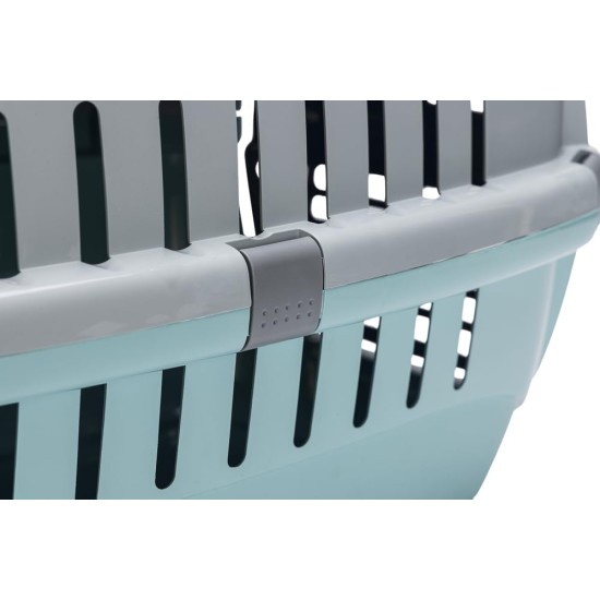Karlie Eco Tourist 2 Transport Box, 56 x 36 x 36 cm, Aquamarine Karlie Eco Tourist 2 Transport Box, 56 x 36 x 36 cm, Aquamarine