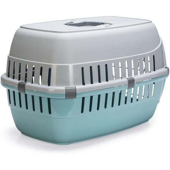 Karlie Eco Tourist 2 Transport Box, 56 x 36 x 36 cm, Aquamarine Karlie Eco Tourist 2 Transport Box, 56 x 36 x 36 cm, Aquamarine
