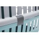 Karlie Eco Tourist 2 Transport Box, 56 x 36 x 36 cm, Aquamarine