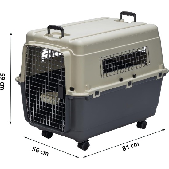 Karlie aircraft box Nomad, size M (without wheels) 68 x 51 x 47 cm Karlie aircraft box Nomad, size M (without wheels) 68 x 51 x 47 cm