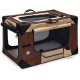 Karlie smart top deluxe dog transport box, Beige / Brown Karlie smart top deluxe dog transport box, Beige / Brown