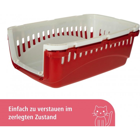 Kerbl Expedion 81346 Pet Transport Box / 45 x 30 x 30 cm / with Plastic Kerbl Expedion 81346 Pet Transport Box / 45 x 30 x 30 cm / with Plastic