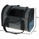 Kerbl Pet Vacation Dog Backpack 43 x 24 x 30 cm, Grey/Blue Kerbl Pet Vacation Dog Backpack 43 x 24 x 30 cm, Grey/Blue