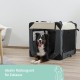 Kerbl Travel Box Journey, 70 x 52 x 52 cm, Grey/Beige Kerbl Travel Box Journey, 70 x 52 x 52 cm, Grey/Beige