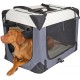 Kerbl Travel Box Journey, 70 x 52 x 52 cm, Grey/Beige Kerbl Travel Box Journey, 70 x 52 x 52 cm, Grey/Beige