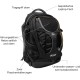 Kurgo G-Train backpack with integrated dog compartment, waterproof base, with bottle holders, for pets up to 11 kg, red Kurgo G-Train backpack with integrated dog compartment, waterproof base, with bottle holders, for pets up to 11 kg, red