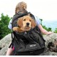 Kurgo G-Train backpack with integrated dog compartment, waterproof base, with bottle holders, for pets up to 11 kg, red Kurgo G-Train backpack with integrated dog compartment, waterproof base, with bottle holders, for pets up to 11 kg, red