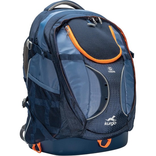 Kurgo G-Train backpack with integrated dog compartment, waterproof base, with bottle holders, for pets up to 11 kg, red Kurgo G-Train backpack with integrated dog compartment, waterproof base, with bottle holders, for pets up to 11 kg, red