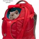 Kurgo G-Train backpack with integrated dog compartment, waterproof base, with bottle holders, for pets up to 11 kg, red Kurgo G-Train backpack with integrated dog compartment, waterproof base, with bottle holders, for pets up to 11 kg, red