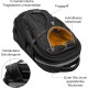 Kurgo G-Train backpack with integrated dog compartment, waterproof base, with bottle holders, for pets up to 11 kg, red Kurgo G-Train backpack with integrated dog compartment, waterproof base, with bottle holders, for pets up to 11 kg, red